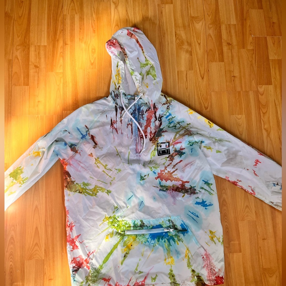 Wavy Clothing Windbreaker Medium Tie-Dye